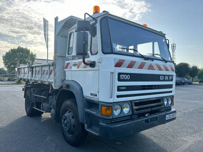 DAF 1700 3 side tipper / Tribenne