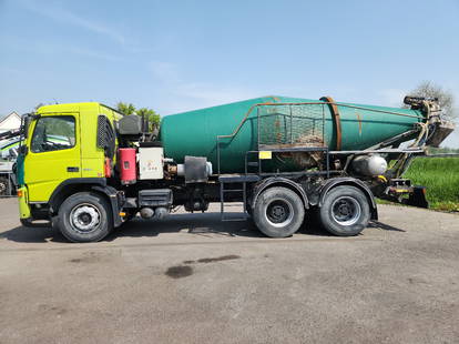 Volvo FM 380 2005, Manual, 251000km, 8m3,  Full spring