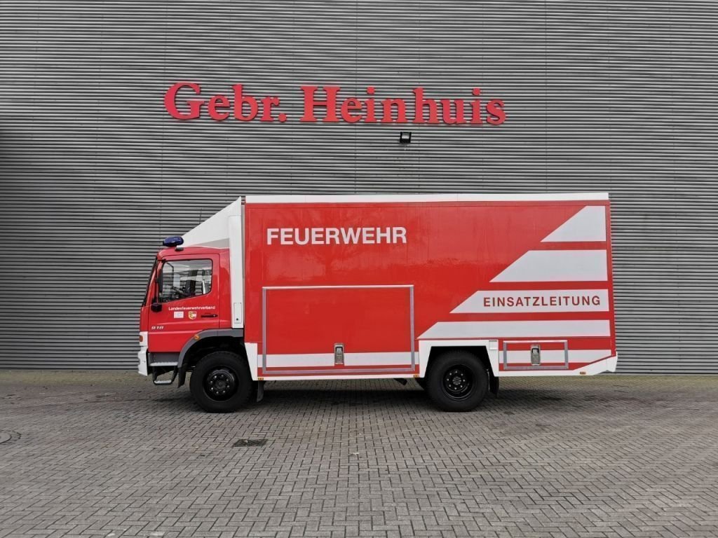 Mercedes-Benz Atego 918 4x4 Manual 7165 KM Generator Firetruck Camper  Expeditions Truck Like New | автодом - TrucksNL