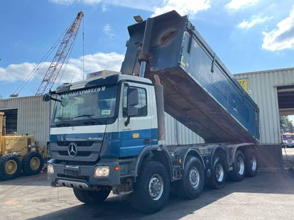 Mercedes-Benz Actros 5046 MP3 Kipper 10x8 Full Steel Big Axles V6 25m3 Steel Tipper Box Good Condition 4 units