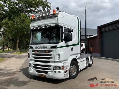 Scania R R500 V8 Euro 5 Trekker 6x2 Handgeschakeld met Retarder en Kipper hydrauliek