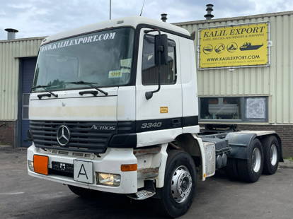Mercedes-Benz Actros 3340 Heavy Duty Tractor 6x4 V6 Full Spring Suspension Manuel Gearbox Airco Good Condition
