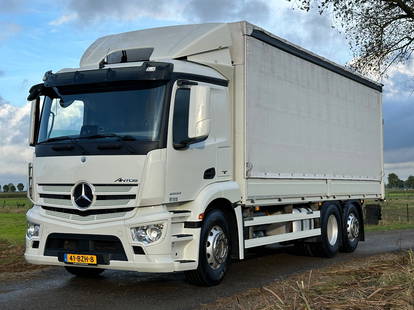 Mercedes-Benz Antos ANTOS 2533LL SCHUIFZEIL. Bakwagen met Laadklep. 15714kg laadvermogen.