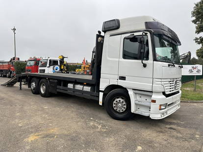 Mercedes-Benz Actros 2540 6x2 MACHINE TRANSPORTER - LIFT + STEERING AXLE - WINCH - HUB REDUCTION - EPS 3- PEDALES