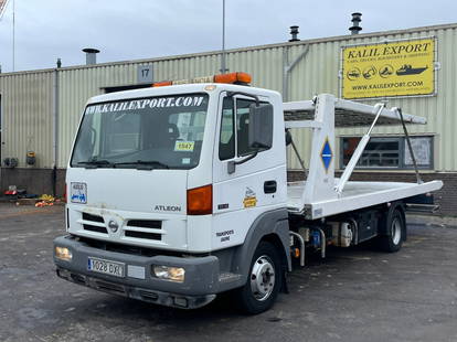 Nissan Atleon TK160.95 Recovery Truck FOIMA 3 Cars Winch Good Condition