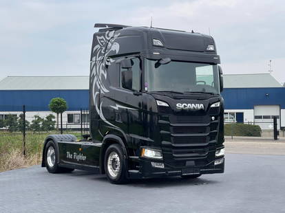 Scania 500S NGS  HYDRAULICS, LEATHER SEATS, ALCOA WHEELS.