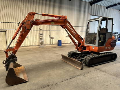 Hitachi EX45-2 EX45-2 4.5T - *3416H* - KUBOTA 4 CYL ENGINE - CE/EPA - EXTRA HYDR - BE MACHINE