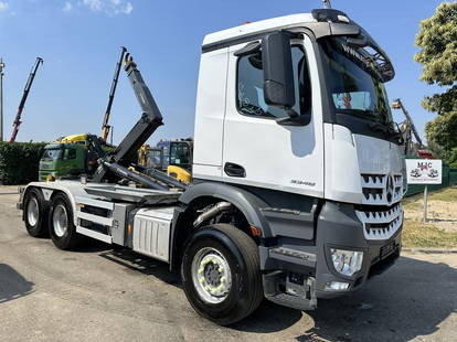 Mercedes-Benz Arocs 3348 6x4 MARREL 22T - RETARDER - ADJUSTABLE HOOK HEIGHT - *168.000km* -  BE TRUCK