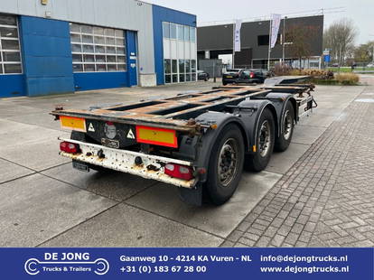 D-TEC FT-43-03V / Flexitrailer / 2x Extendable / Mercedes + Disc / 1x Lift Axle