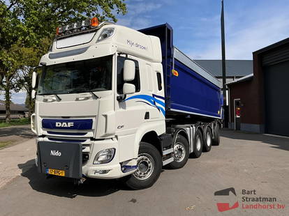 DAF 480 FAD NALOOP 480 FAD NALOOP 10x4 Euro 6 met geisoleerde asfalt kipper