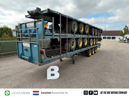 Groenewegen  - Stack of 5 - Spring/Steel suspension - ROR - NL Trailers - 65.100