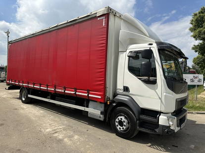 Volvo FL 250 4x2 16T CURTAINSIDE BOX - AUTOMATIC - A/C - EURO 6 - BELGIAN TRUCK