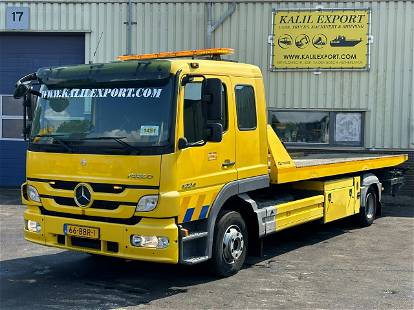 Mercedes-Benz Atego 1224 Recovery Truck Euro 5 Tischer 5000 Remote 1st Owner Top Condition