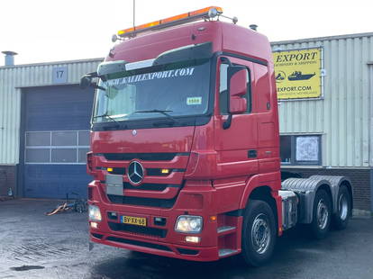 Mercedes-Benz Actros 2541 MP3 6x2 V6 Holland Truck ONLY 163.000 KM  Xenon Hydraulic Good Condition