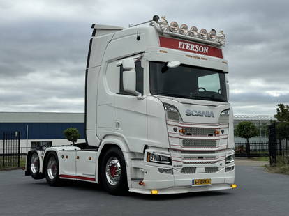 Scania R650 FULL AIR, SHOW TRUCK, SPECIAL INTERIOR, DOUBLE BOOGIE