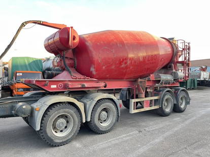 Hoenkhaus 12m3 CONCRETE MIXER 12m3 CONCRETE MIXER 2 Axles SAF - AIR SUSP. - DRUM BRAKES - BE TRAILER