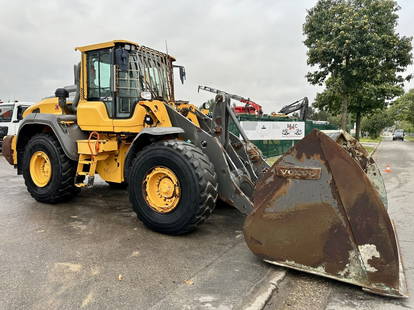 Volvo L120H L120H *6359h* - 21.6T - 4x4 - SCALE - PRESSURE CABIN - CENTRAL GREASING - CE - BE MACHINE