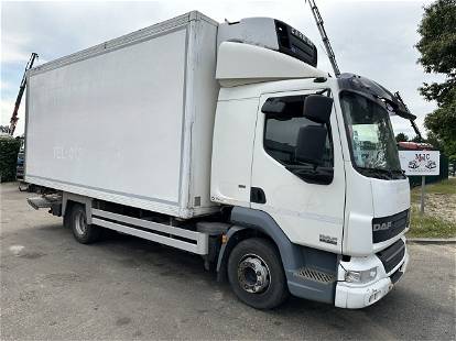 DAF LF 45.220 12T 4x2 - FRIGO CARRIER - BOX 5m30 x 2m35 x 2m46 - *358.000km* - A/C - TAILLIFT - AUTOMATIC - BE TRUCK