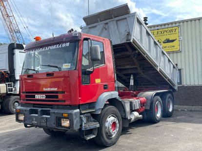 Iveco Eurotrakker 260.37 Kipper 6x4 ZF Full Steel Big Axle Good Condition