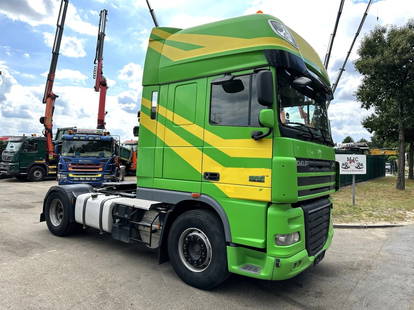 DAF XF 105.460 SSC RETARDER - 2-DISELTANKS - AS-TRONIC - FRIGO - AC - SPOILERS