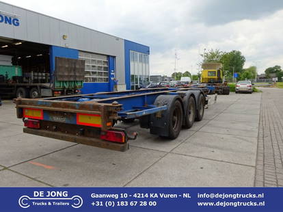 Renders Container chassis / BPW + Drum / 40 FT