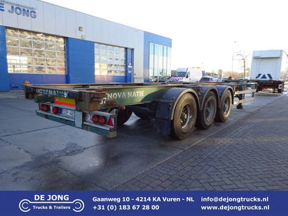 Flandria 40 FT Container Chassis / BPW + Disc / Lift Axle