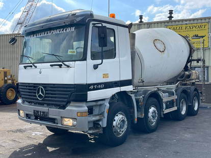 Mercedes-Benz Actros 4140 Mixer 9CBM Liebherr 8x4 Full Steel Suspension EPS V6 Good Condition