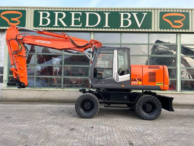 Hitachi ZX 190 W-3 | Wheeled excavator - TrucksNL