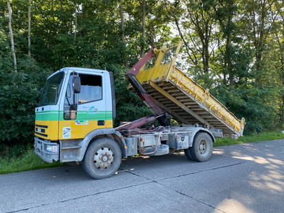 Iveco Eurocargo 120E18   / containersysteem + container