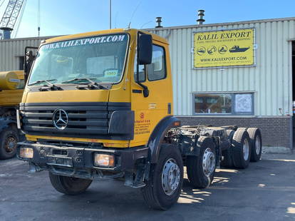 Mercedes-Benz 3229  Chassis 8x4 V8 Big Axle's Full Spring Good Condition