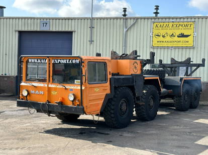 MAN KAT 8x8 V8 Deutz Engine German Registration  Chassis Cab Good Condition