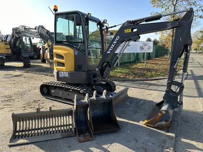 Volvo ECR25D ECR25D  *172h* - FULL HYDR - HYDR QUICK HITCH - 4 BUCKETS - BE MACHINE