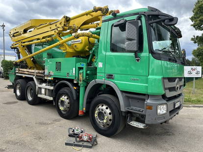 Mercedes-Benz Actros 3241 8x4 PUMI PM M 21-3 (21m) Putzmeister - *238.000km* / 1586H - EPS - STEEL SPRING / HUB REDUCTION AXLES 