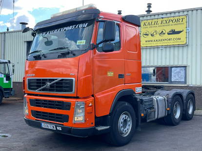 Volvo FH 520 Tractor 6x4 Big Axle Manual Gearbox  Full Spring Hydraulic Retarder 100 Ton Airco Good Condition