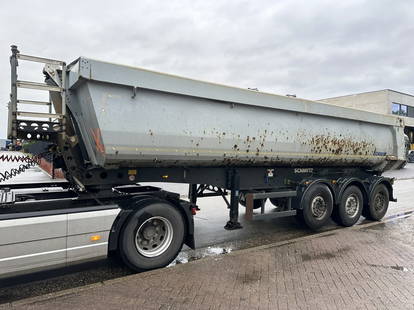 Schmitz Cargobull SGF*S3 - 8.5 - HARDOX 27m³ SGF*S3 - 8.5 - HARDOX 27m³ STEEL TIPPER / STAHL / ACIER - SCB AXLES - DISC - BE TRAILER 