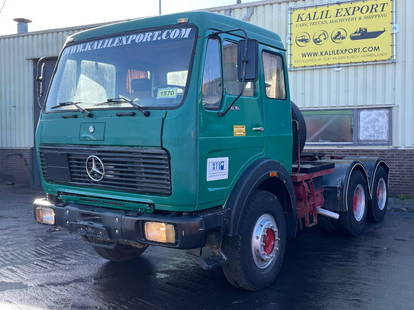 Mercedes-Benz SK 2636 Heavy Duty Tractor 6x4 V10 ZF Big Axle Good Condition