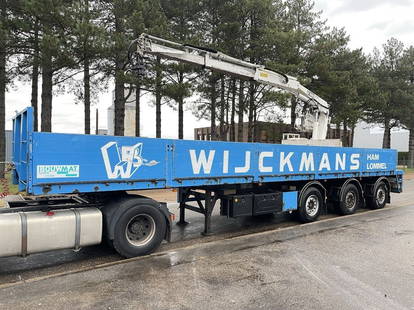 KWB STEENOPLEGGER STEENOPLEGGER KRAAN HIAB R130-F2 - 2x EXT + ROTATOR -  2x STUURASSEN - SCHIJFREMMEN - SAF ASSEN