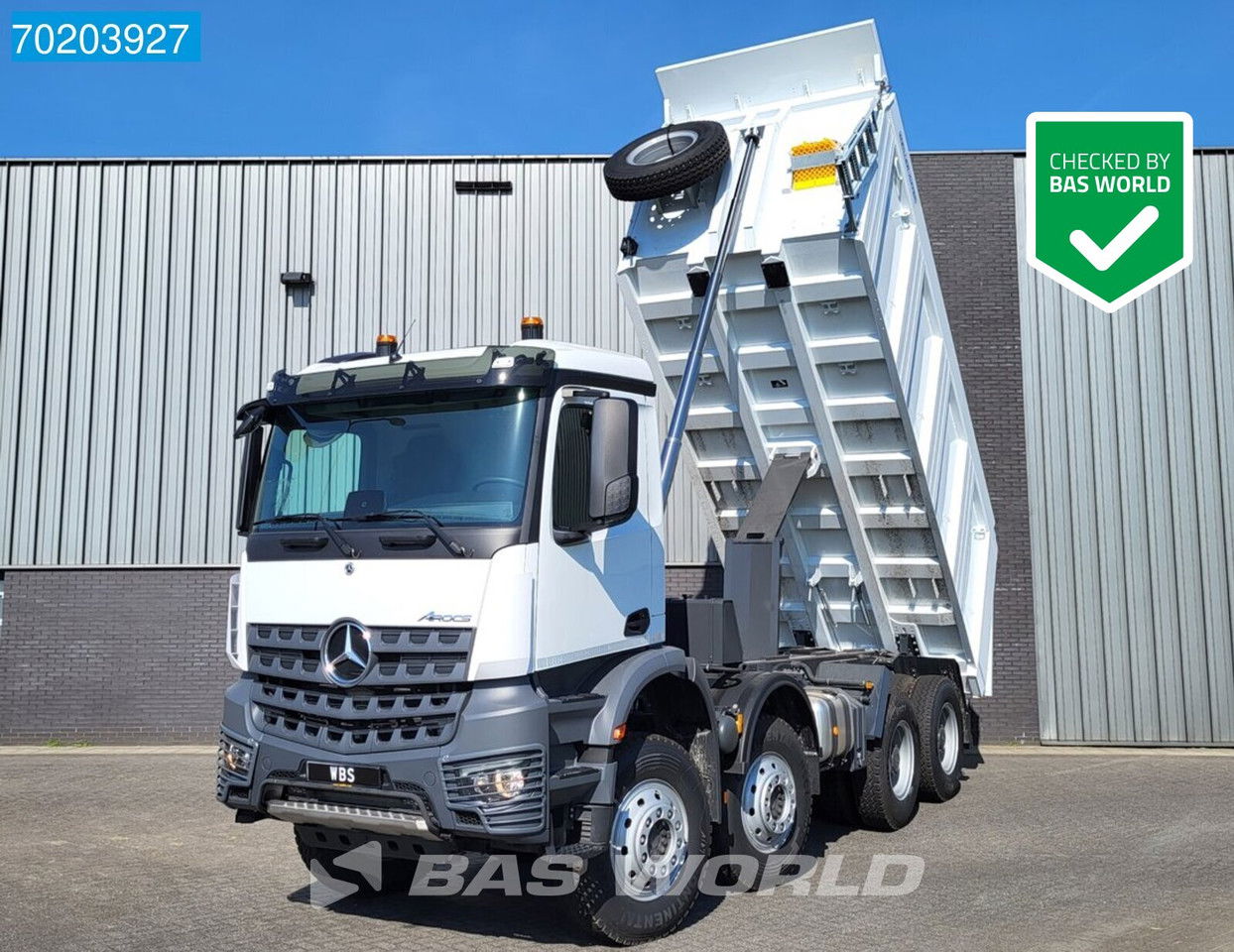 Mercedes-Benz Arocs 4840 8X4 NEW Meiller 20m3 Big-Axle ClassicSpace Euro 3  | автосамосвал - TrucksNL