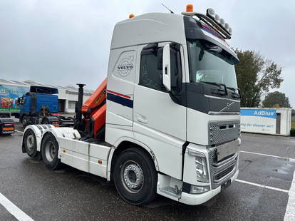 Volvo FH 500 6X2 + PALFINGER PK16502 (2008) - EURO 6 - 473.357 KM - I-SHIFT - FRIGO - BE TRUCK 