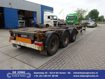 Krone SD 27 / Container Chassis / BPW + Drum / 1x Extendable / 45 FT