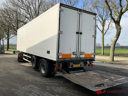 Sor SP71-2E Iberica SP71-2E 2 assen kastentrailer met stuuras en laadklep 