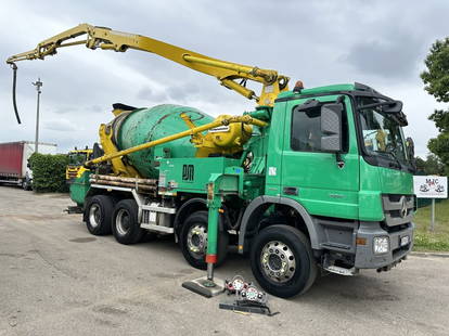 Mercedes-Benz Actros 3241 8x4 PUMI PM M 21-3 (21m) Putzmeister - *238.000km* / 1586H - EPS - STEEL SPRING / HUB REDUCTION AXLES