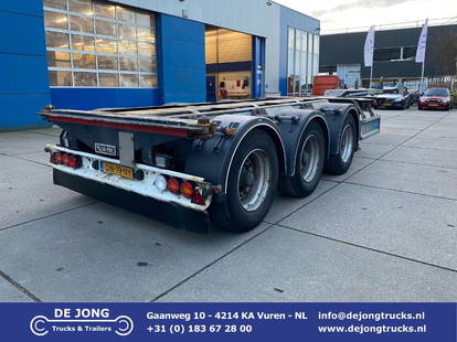 D-TEC FT-LS-S / Flexi Trailer / 3x Extendable 45FT / 1x Lift Axle