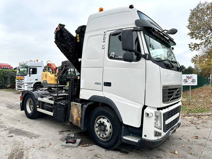 Volvo FH 460 4x2 TRACTOR + CRANE PK 33002 EH G (8x) - Radio - I Shift - EURO 5 